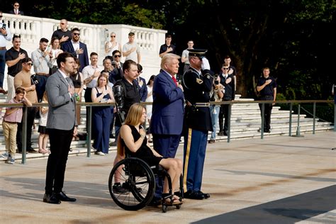 What led to the alleged spat with Trump aides at Arlington .